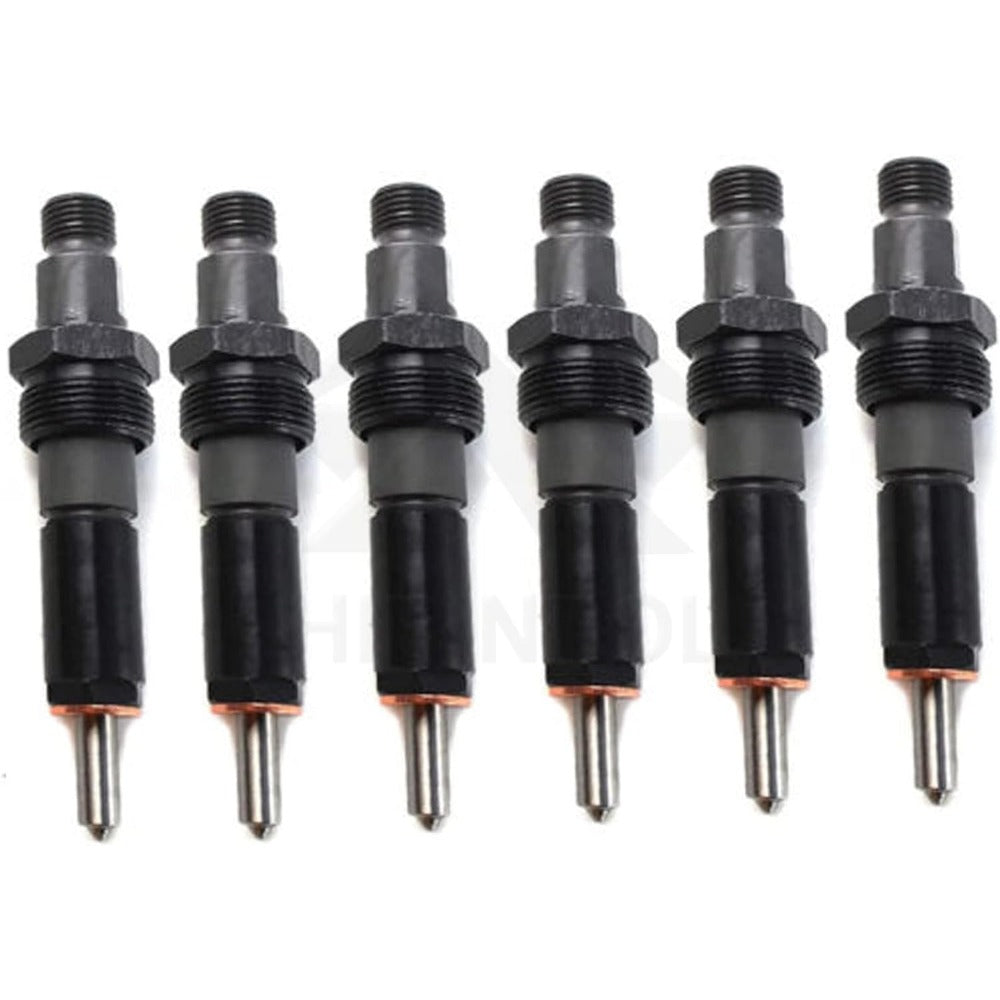 6 Pcs Fuel Injector 216-9786 for Caterpillar CAT Engine 3056E Loader 924G 928G 930G - KUDUPARTS