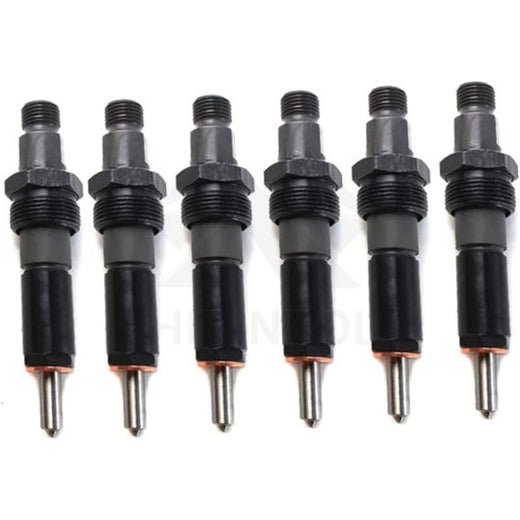 6 Pcs Fuel Injector 216-9786 for Caterpillar CAT Engine 3056E Loader 924G 928G 930G - KUDUPARTS