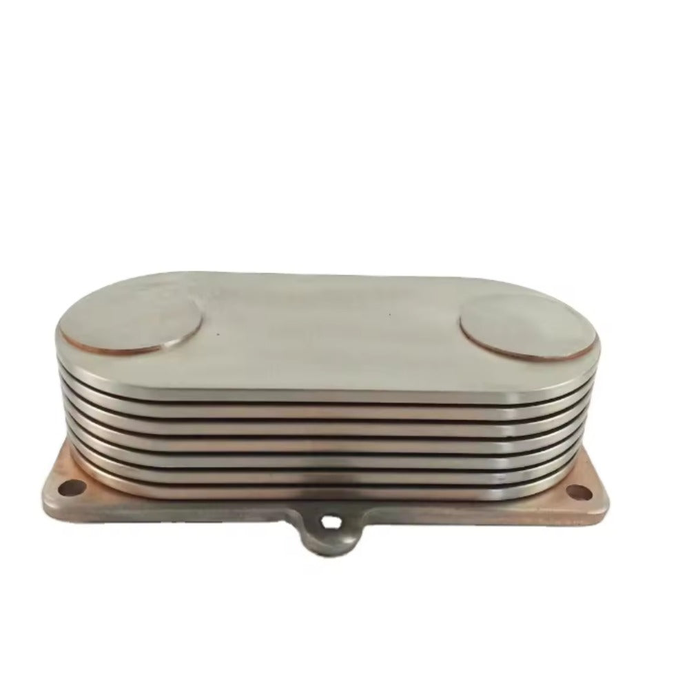7 Plate Oil Cooler RE56690 for Hitachi DX75 DX75L DX75M LX100-5 - KUDUPARTS