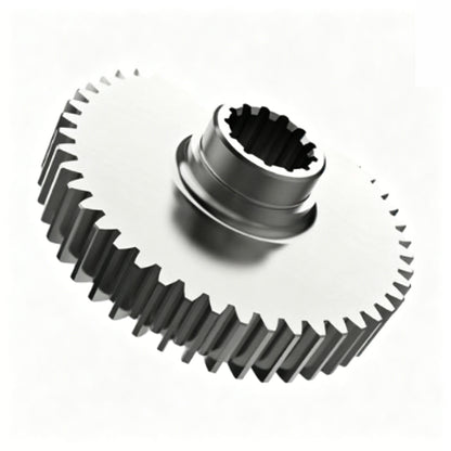 Spur Gear With Hub Extension YZ590119 for John Deere 4045 6068 Windrower 4990 4995