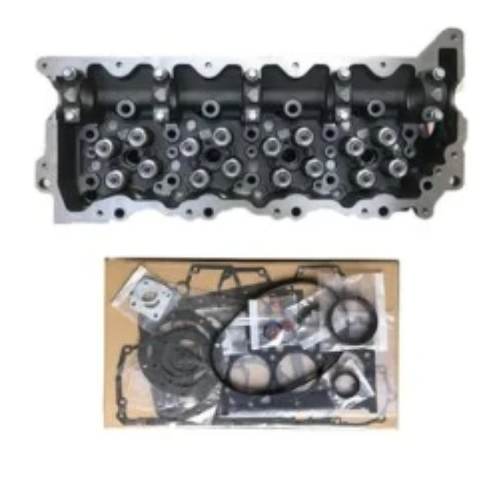 J05E J05ET Complete Cylinder Head with Full Gasket Kit for Hino Engine Kobelco SK210LC-8 200-8 SK215SRLC 230SR-3 260SR-3 SK210DLC-8 New Holland E235BSR Excavator - KUDUPARTS