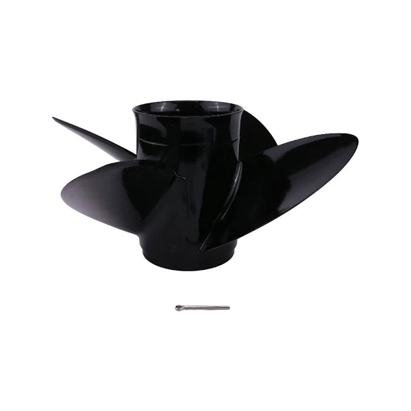 4-Blade RH Propeller 14-1/4X19P 3587522 for Volvo SX-M SX-MTD SX-A DPS-A DPS-B - KUDUPARTS