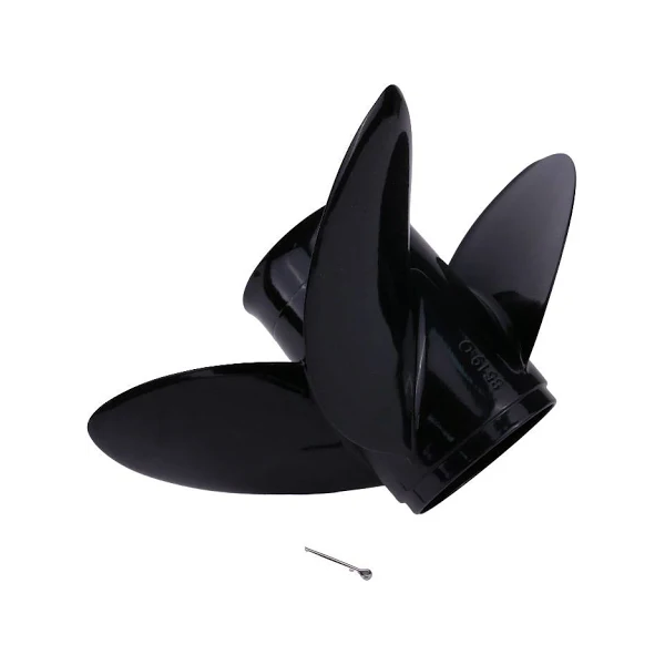 4-Blade RH Propeller 14-1/4X19P 3587522 for Volvo SX-M SX-MTD SX-A DPS-A DPS-B - KUDUPARTS