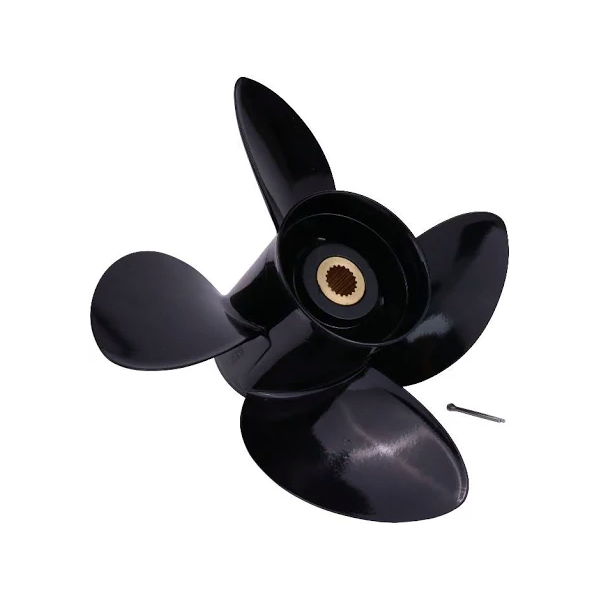 4-Blade RH Propeller 14-1/4X19P 3587522 for Volvo SX-M SX-MTD SX-A DPS-A DPS-B - KUDUPARTS