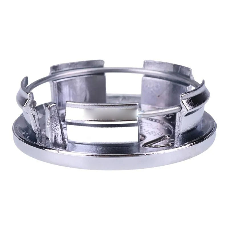 4 tapacubos de aluminio cromado para ruedas 1LB77SZ0AC y 1LB77SZ0AB para Jeep Compass, Patriot, Grand Cherokee y Wrangler