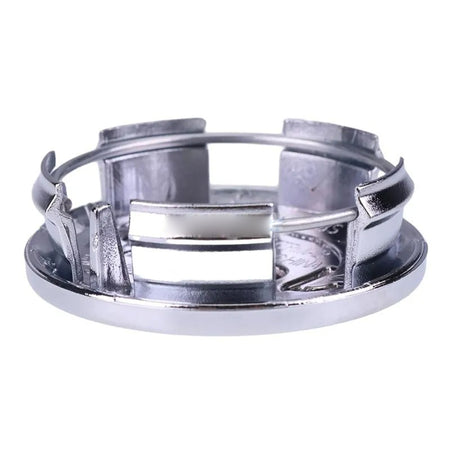 4 Aluminum Chrome Wheel Center Caps 1LB77SZ0AC 1LB77SZ0AB for Jeep Compass Patriot Grand Cherokee Wrangler - KUDUPARTS