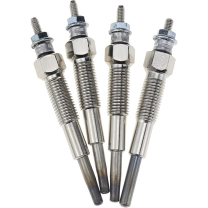 4 PCS Glow Plug 172-4585 for Caterpillar CAT Engine 3014 3024 3024C C2.2 - KUDUPARTS