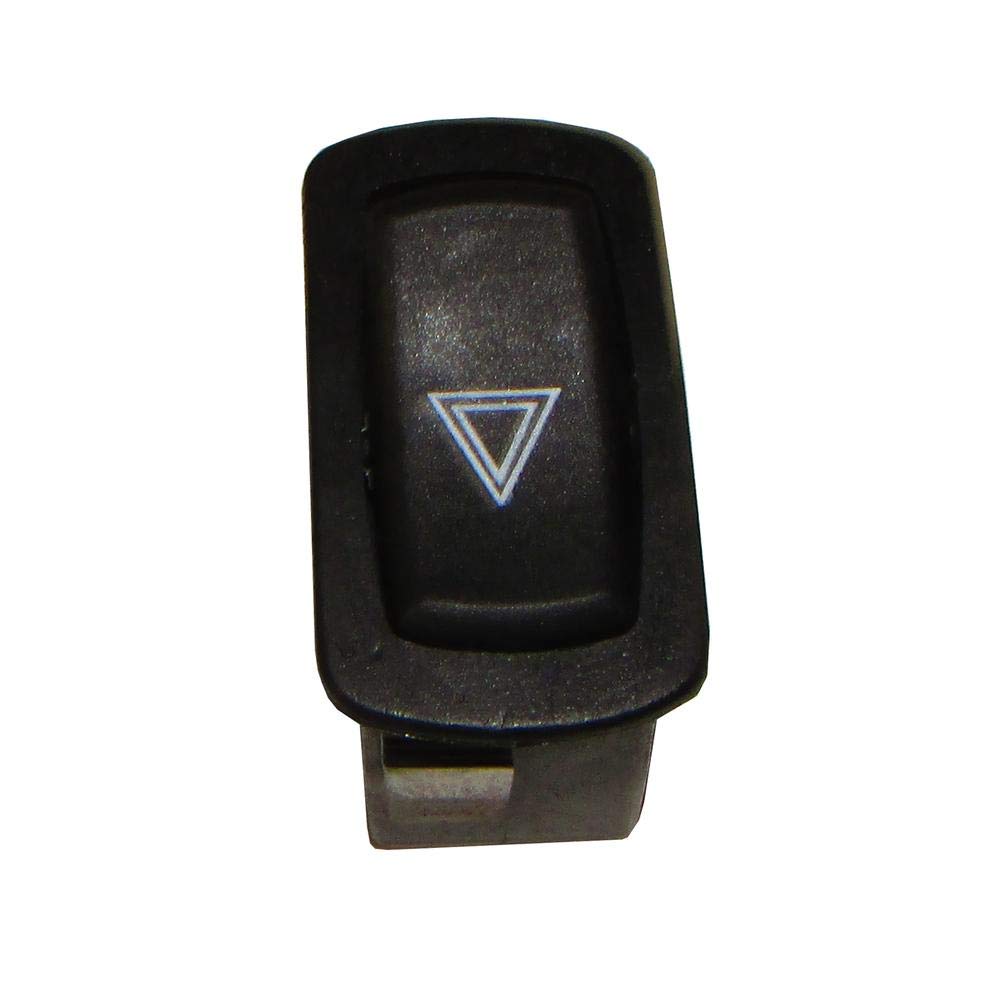 Hazard Warning Light Switch E4NN13A350AA SW06587 for New Holland Tractor 1925 3230 3430 3930 3930H 3930N 4130 4130N - KUDUPARTS