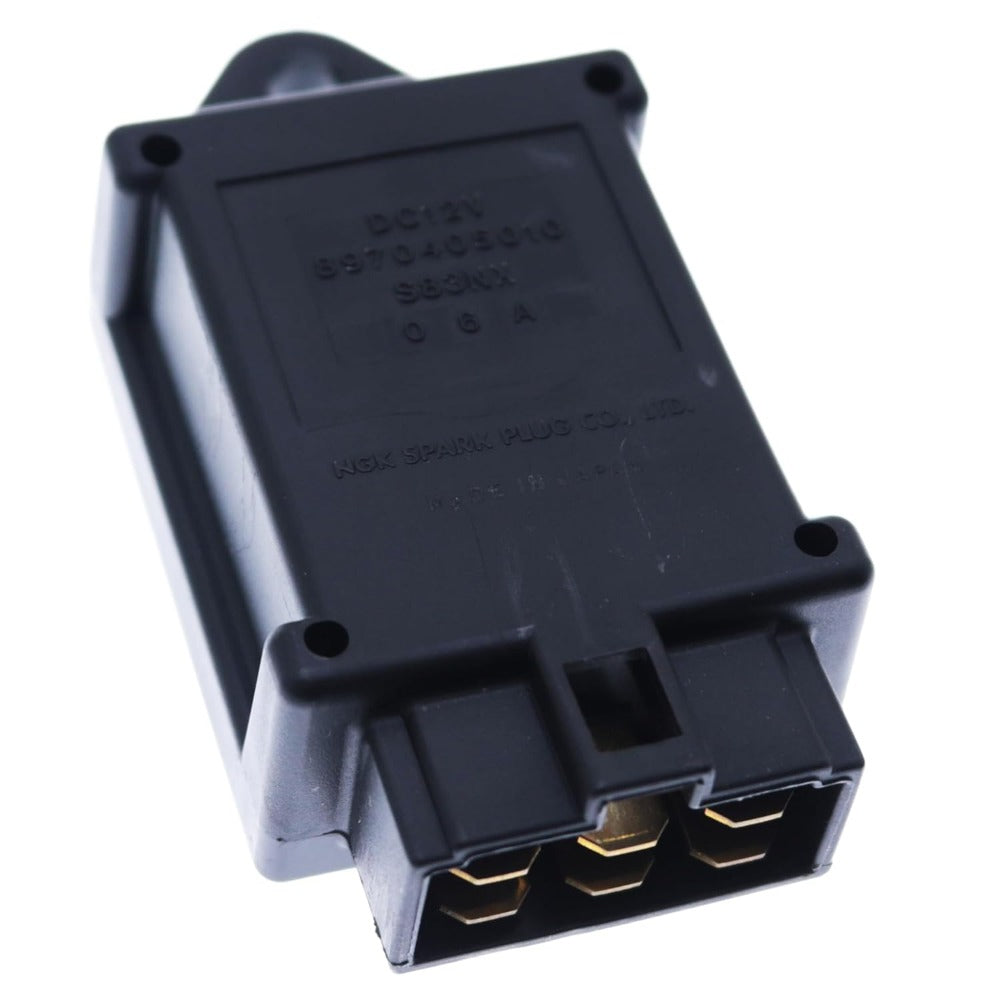 Time Relay 8970405010 for Hitachi EX27U EX27UNA EX30U EX35U EX35UNA EX40U EX50U EX50UNA EX55UR-3 EX58MU LX20-2 LX20-3 LX20SL-3 - KUDUPARTS