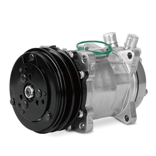 12V 152mm SD5H14 A/C Compressor 6681 4528 for Sanden - KUDUPARTS