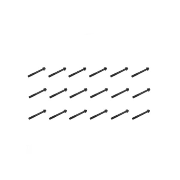 18 PCS Head Bolts for Kubota Engine V2203 V2203-E - KUDUPARTS