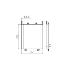 For Kubota KX155 KX163 KX165 Hydraulic Oil Cooler