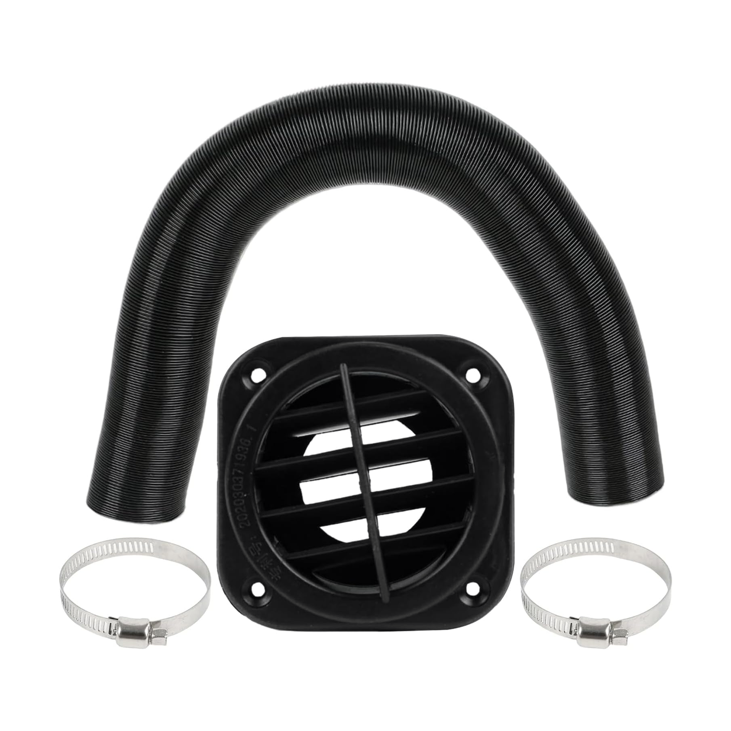 42mm Auxiliary Parking Heater Flexible Exhaust Duct Pipe With Air Outlet for Webasto Eberspacher D4 5KW