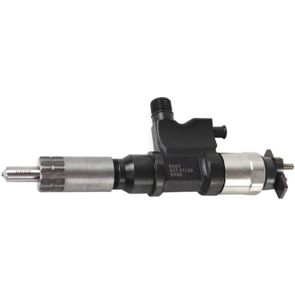 Denso Fuel Injector Assy 8-98284393-0 for Isuzu 4HK1 Engine Hitachi ZX200-3 ZX240-3 - KUDUPARTS