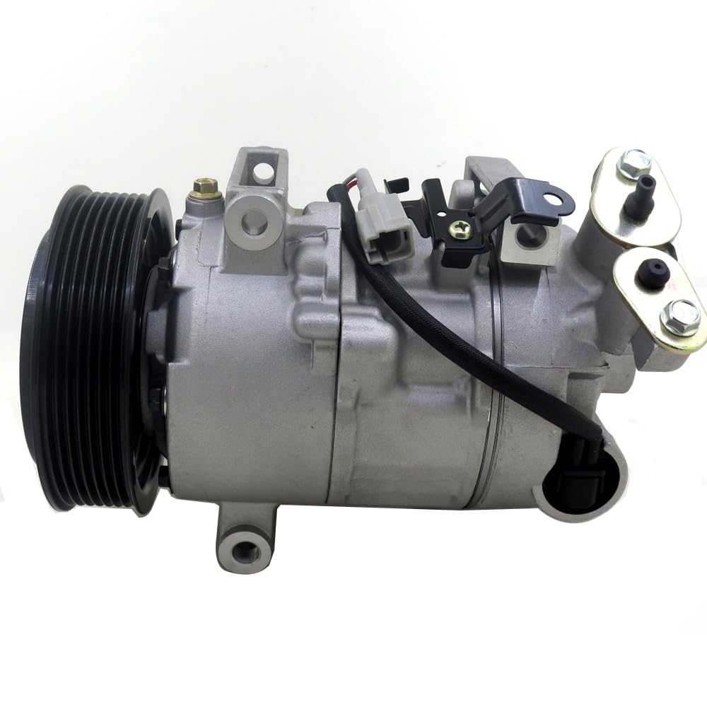 Compresseur de climatisation neuf 447150-0010 7PK pour Renault Megane 2.0 CVT Essence Scenic III 1.9 dCi 09 (livraison aux États-Unis uniquement)