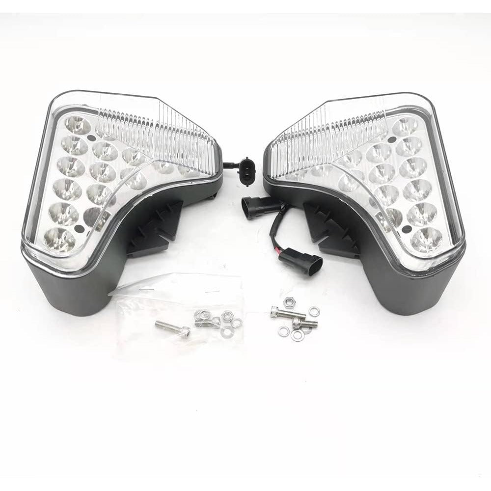 LED Headlight Kit 7251341 7251340 Compatible with Bobcat A770 S450 S510 S530 S550 S570 S590 S595 S630 S650 S740 S750 S770 S850 T450 T550 T590 T595 T630 T650 T740 T750 T770 T870 - KUDUPARTS