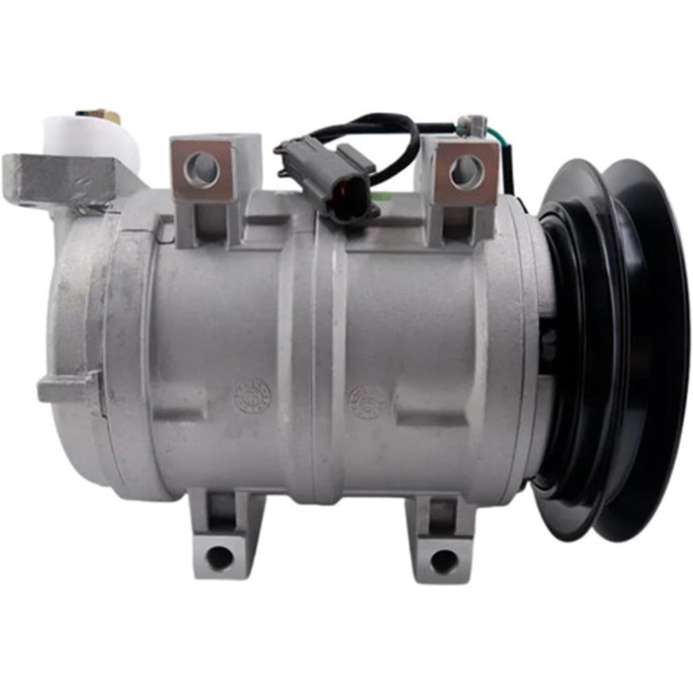 DKS15CH Air Conditioning Compressor 4456130 for Hitachi Excavator IZX200 IZX200LC - KUDUPARTS