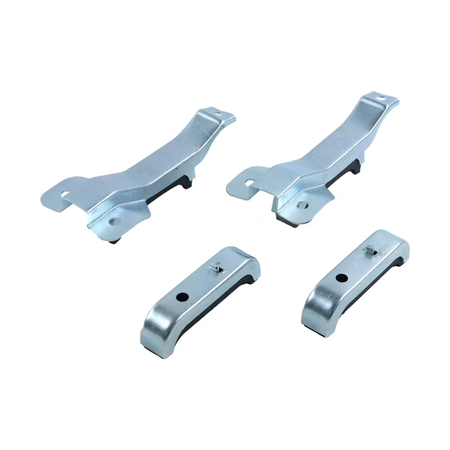 4 Core Heavy Duty Radiator Bracket Kit 1099ZB 1099ZC for Chevrolet C10 C20 C30 Blazer Suburban GMC Jimmy 1967-1972 - KUDUPARTS