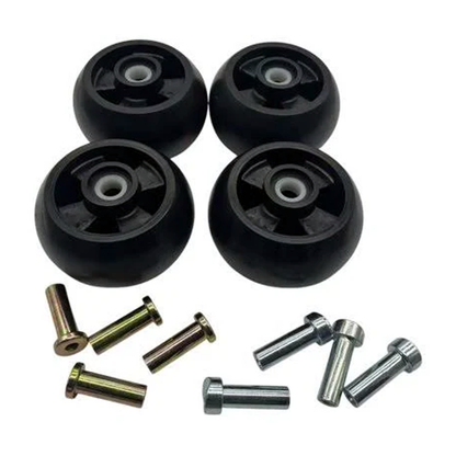 4 Deck Wheels AM125172 for John Deere X465 X475 X485 X495 X575 LX289 X330 X370 X730 X710 X730 48" 62"