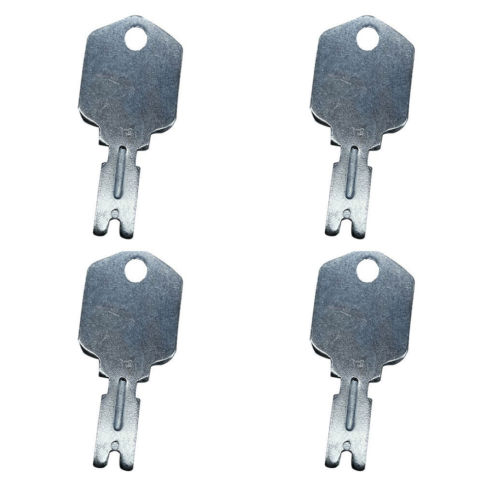 4 Forklift Key for Clark Yale Hyster Komatsu Gradall Gehl Crown 166 Hyster key Ship to US