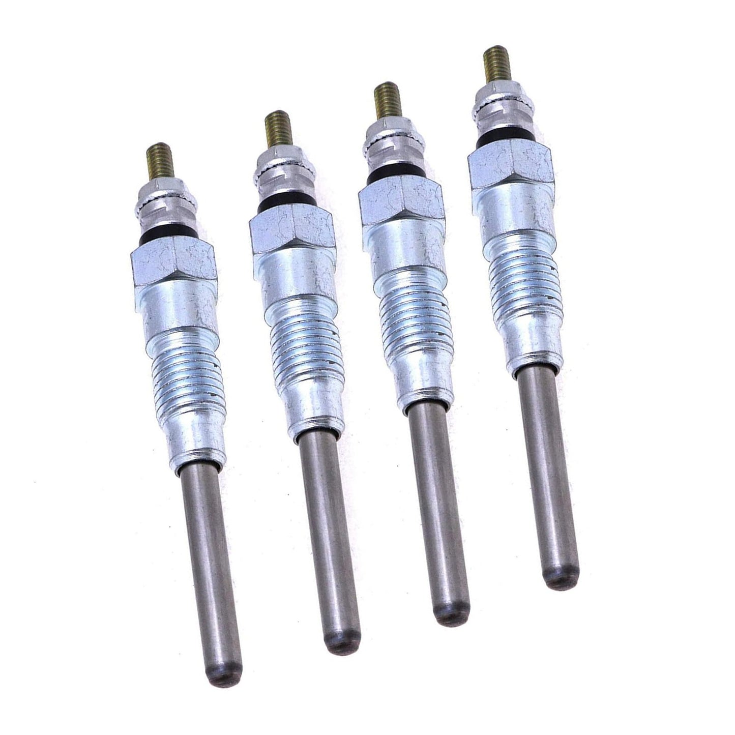 4 Glow Plugs 19077-65513 19077-65510 for Kubota Engine V1903 V2003 V2203 V2403