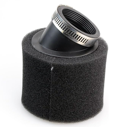 4 Pcs 35 38 42 48mm Bent Angled Double Foam Pod Air Filter for Racing Motorcycle Scooter Bike Dirt Pit ATV