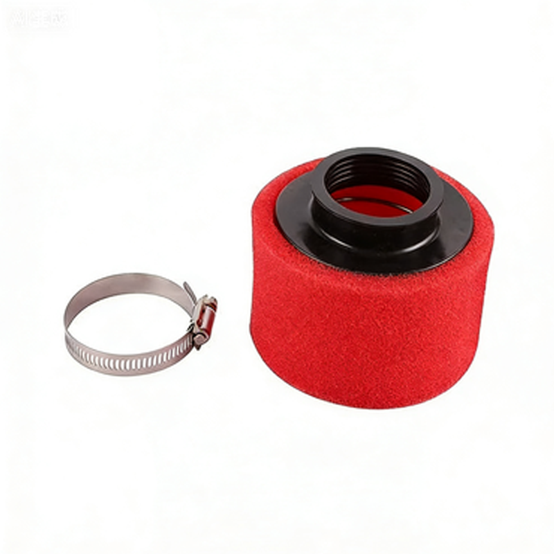 4 Pcs 48mm Red Air Filter for GY6 50cc Motorcycle Scooter Bike Dirt Pit ATV - KUDUPARTS