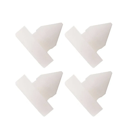 4 Pcs Brake or Clutch Pedal Stop Pad 46505-SA5-000 for Honda Accord CR-V CRX Element Pilot - KUDUPARTS