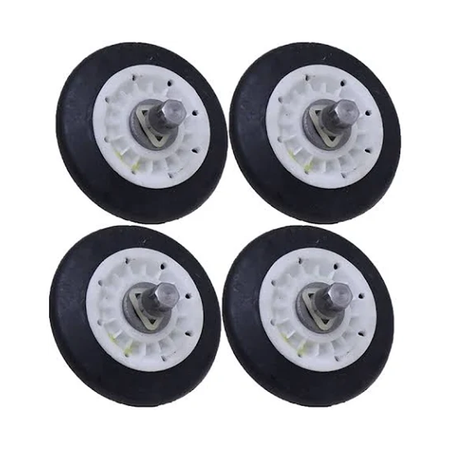 4 Pcs Dryer Drum Roller 4581EL2002C 4581EL3001A for LG - KUDUPARTS