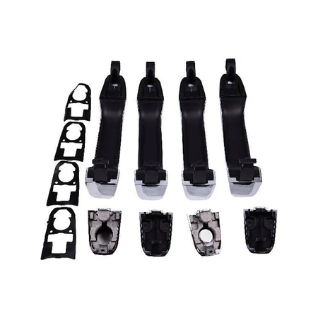 4 Pcs Exterior Door Handle 22923594 22923598 for Chevrolet Silverado GMC Sierra 1500 2500 3500 - KUDUPARTS