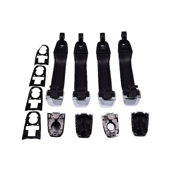 4 Pcs Exterior Door Handle 22923594 22923598 for Chevrolet Silverado GMC Sierra 1500 2500 3500 - KUDUPARTS