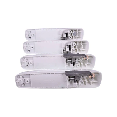 4 Pcs Front & Rear Door Handle 1GH21GW7AB 1GH21GW7AD for Dodge Ram Pickup Truck 1500 2500 3500 2010-2023 - KUDUPARTS