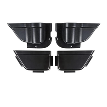 Lot de 4 boîtes de rangement latérales pour portes avant et arrière, avec poches de rangement, pour Jeep Wrangler JK JKU 2011-2018
