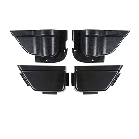 4 Pcs Front & Rear Door Side Insert Storage Box Door Organizer Pockets for Jeep Wrangler JK JKU 2011-2018 - KUDUPARTS