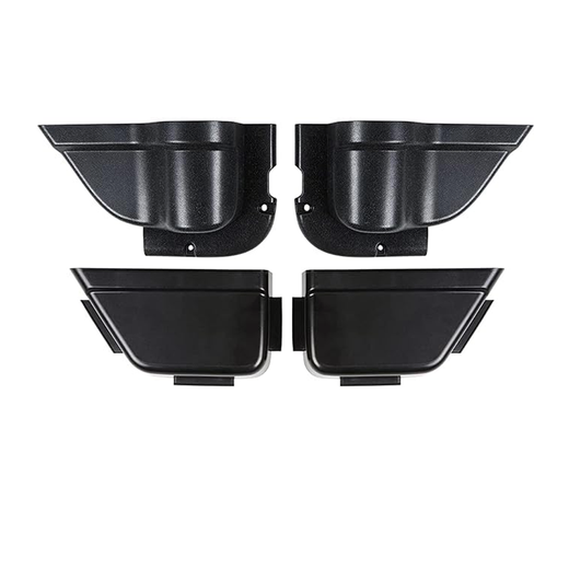 4 Pcs Front & Rear Door Side Insert Storage Box Door Organizer Pockets for Jeep Wrangler JK JKU 2011-2018 - KUDUPARTS