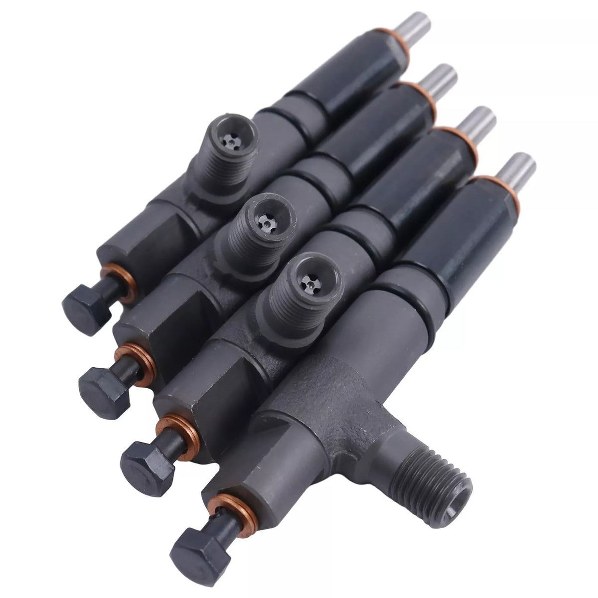 4 Pcs Fuel Injector 1G918-53001 1G918-53002 for Kubota Engine V2203 - KUDUPARTS