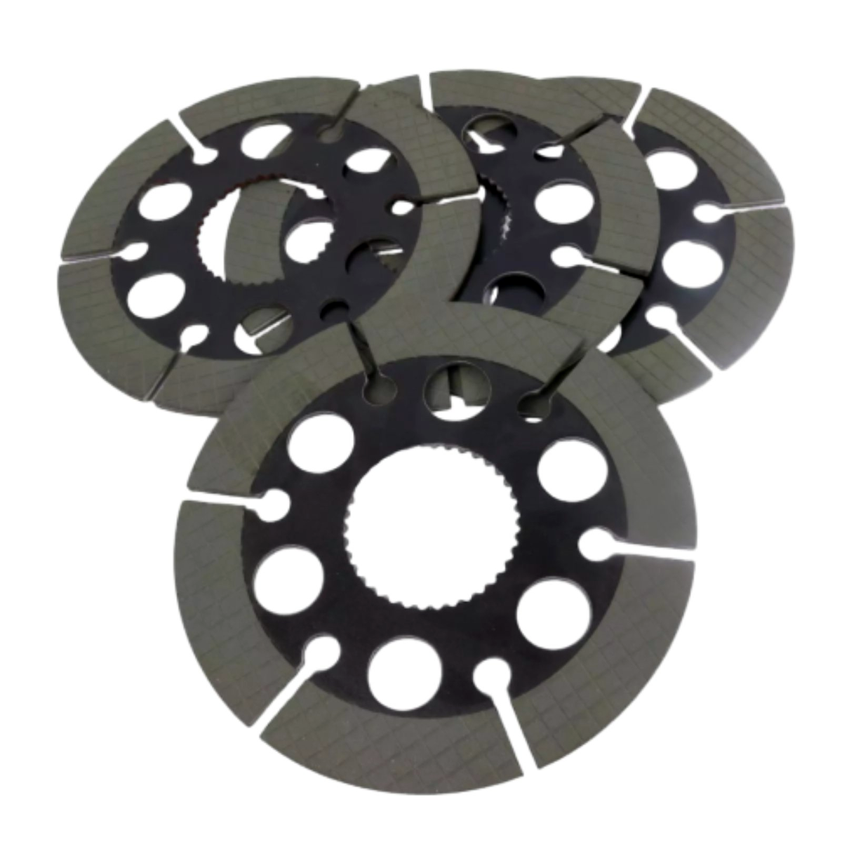 4 Pcs Rear Drive Axle Differential Brake Disc 237021A1 for CASE 570LXT 570MXT 580L 580M 580SL 580SM 580SM+ 585G 586G 588G - KUDUPARTS
