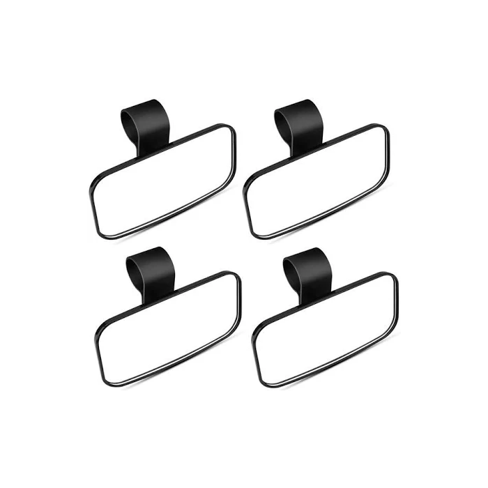 4 Pcs Rear View Center Mirror Convex FTVMI019 for 1.5"-2" Polaris RZR Honda Talon Yamaha Viking UTV
