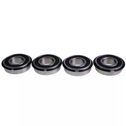 4 Pcs Wheel Bearing 05435700 6205-2RSNR AM102888 for Yanmar Engine 3TNV76 John Deere Tractor 318 332 322 420 430 425 445 455 GT242