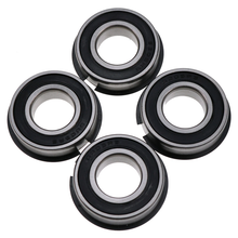 4 rodamientos de rueda 05435700 6205-2RSNR AM102888 para motor Yanmar 3TNV76, tractor John Deere 318, 332, 322, 420, 430, 425, 445, 455, GT242