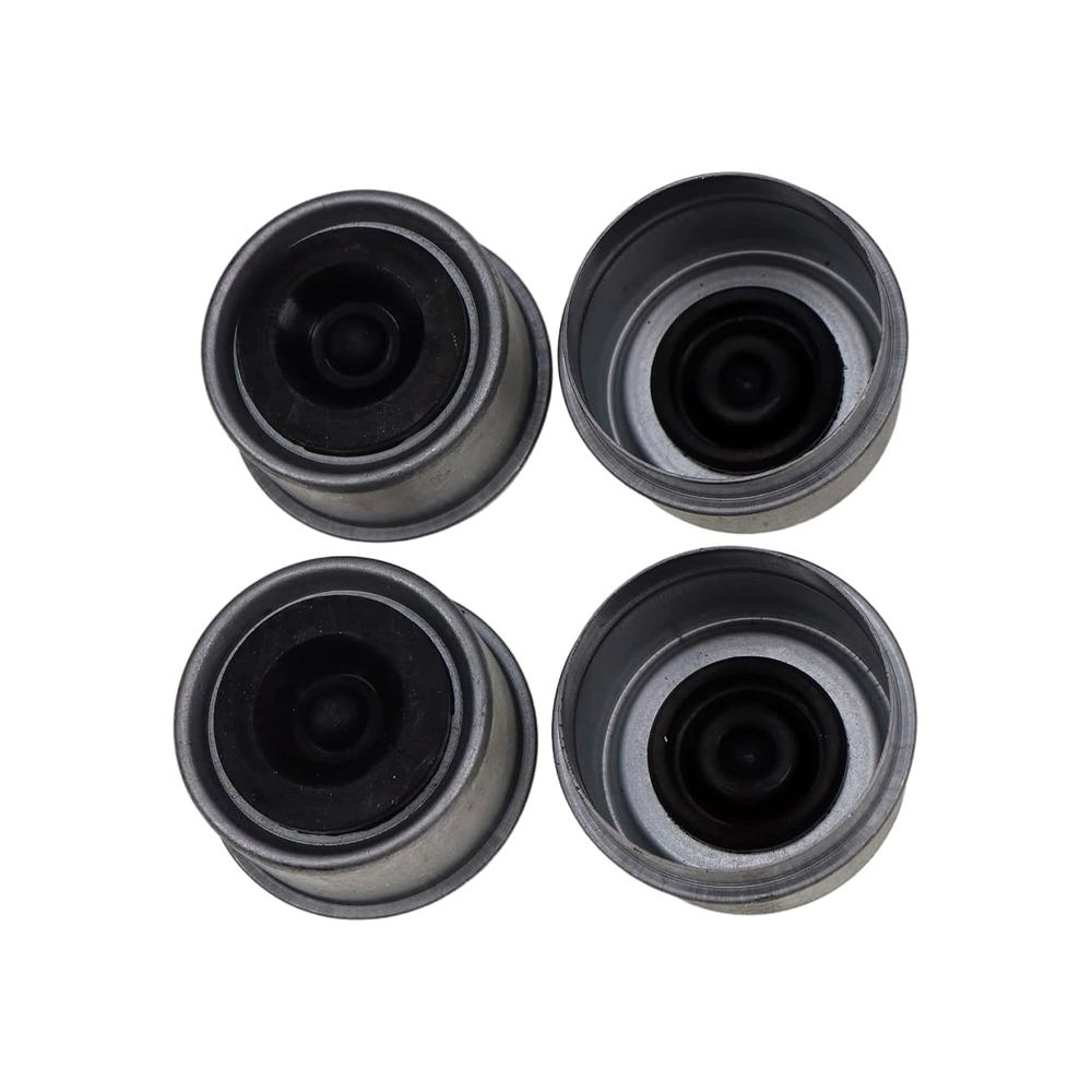 4 Pieces 2.44" Dexter EZ Lube Rubber Plug Dust Cap Grease Cover for Trailer 5200-7000 lb. Axle Hubs