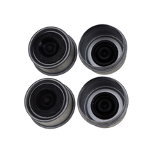 4 Pieces 2.44" Dexter EZ Lube Rubber Plug Dust Cap Grease Cover for Trailer 5200-7000 lb. Axle Hubs