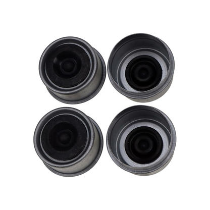 4 Pieces 2.44" Dexter EZ Lube Rubber Plug Dust Cap Grease Cover for Trailer 5200-7000 lb. Axle Hubs
