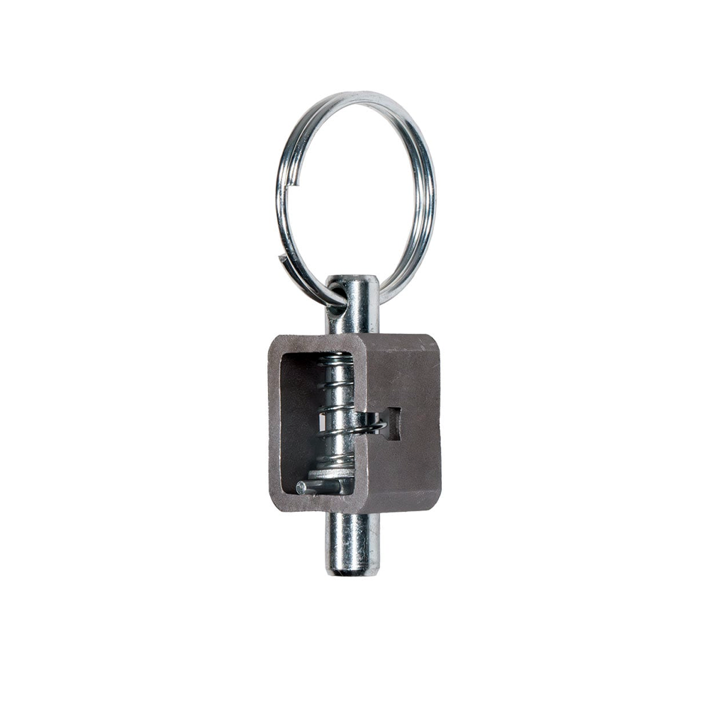 4 Pieces 5/8" Universal Long Spring Lock Steel Latch Assembly for Trailers