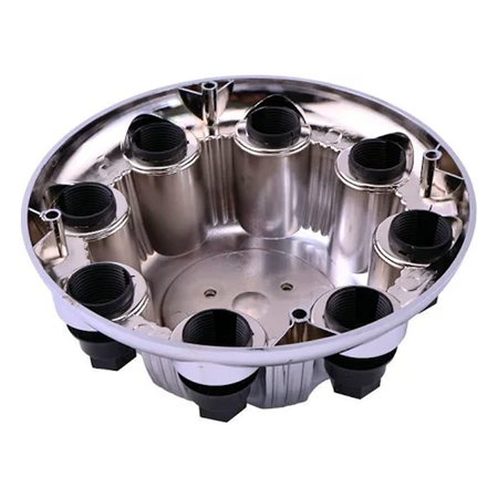 4 Pieces 8 Lugs Wheel Hub Cap 15039489 15039488 for Chevrolet Silverado 1500 3500 Avalanche Suburban 2500 GMC Sierra Yukon - KUDUPARTS