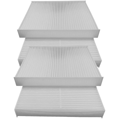 4 Pieces Cabin Air Filters X1987001 for Kenworth T680 T700 T800 T880 Peterbilt 567 579
