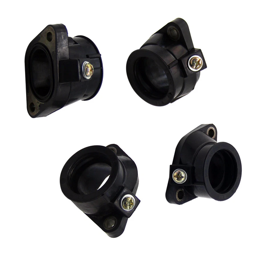 4 Pieces Carb Holder Intake Manifold Boot 3LN-13586-00 for Yamaha FZR250 FZR250R 1989-1994 - KUDUPARTS