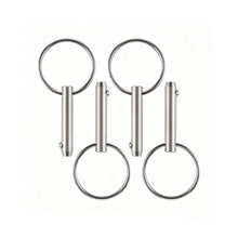 4 Pieces Diameter 1/4" Usable Length 1-1/2" Overall Length 2" Quick Release Pin