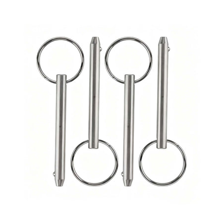 4 Pieces Diameter 1/4" Usable Length 2" Overall Length 2.56" Quick Release Pin - KUDUPARTS