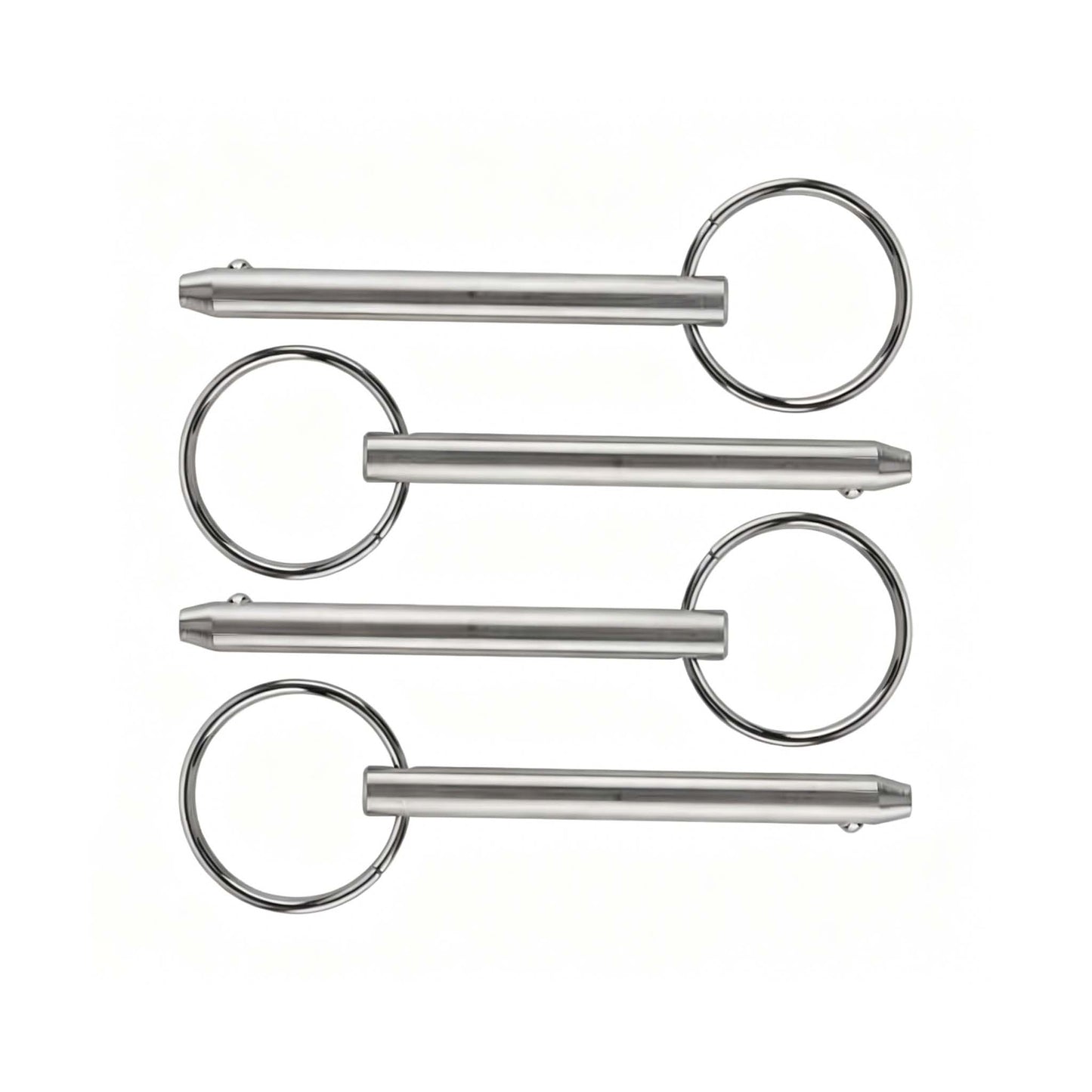 4 Pieces Diameter 1/4" Usable Length 2" Overall Length 2.56" Quick Release Pin